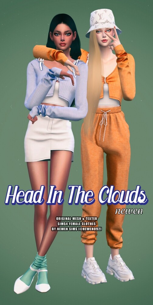 Sims 4 Head In The Clouds Set at NEWEN
