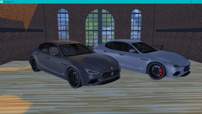 Sims 4 Maserati Ghibli GranSport at LorySims