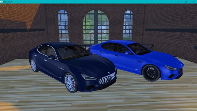Sims 4 Maserati Ghibli GranSport at LorySims