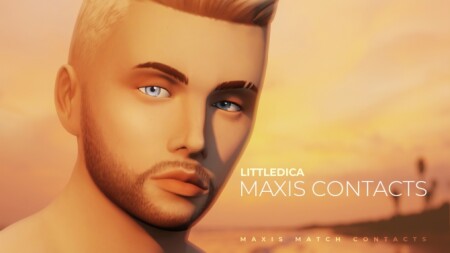 Maxis Match Contacts by littledica at Mod The Sims
