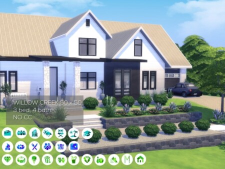 Modern Farmhouse Family Home by Summerr Plays at TSR » Sims 4 Updates