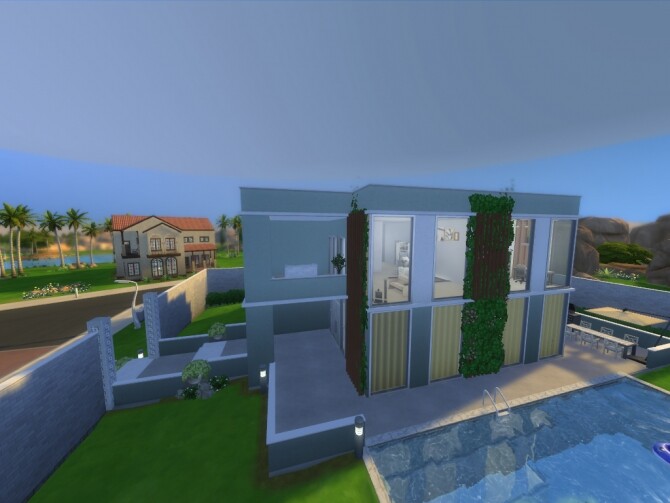 Sims 4 Modern Luxury Home by MiMsYT at Mod The Sims
