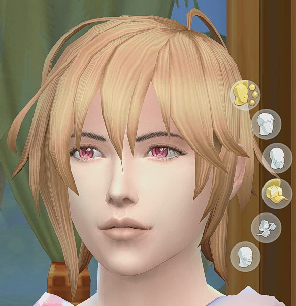 Shin Hair by Kohagura at Mod The Sims » Sims 4 Updates