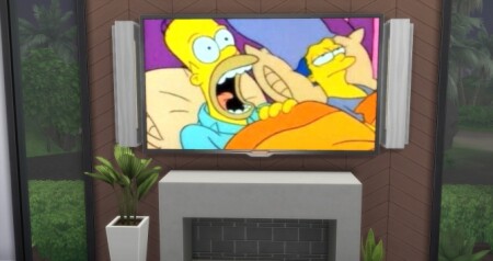 The Simpsons Custom TV Channel by CustomChannelMaker at Mod The Sims