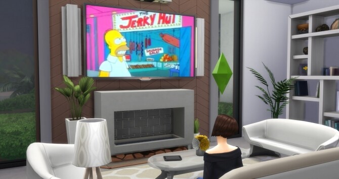Sims 4 The Simpsons Custom TV Channel by CustomChannelMaker at Mod The Sims