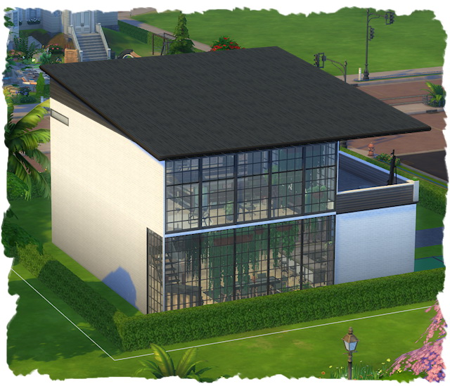 Sims 4 Loft house by Chalipo at All 4 Sims