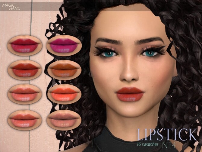 Sims 4 Lipstick N14 by MagicHand at TSR