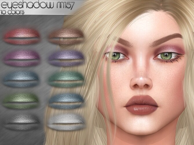Sims 4 Eyeshadow M157 by turksimmer at TSR