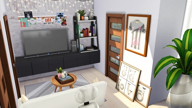 Sims 4 BEST FRIENDS’ TINY LOFT at Aveline Sims