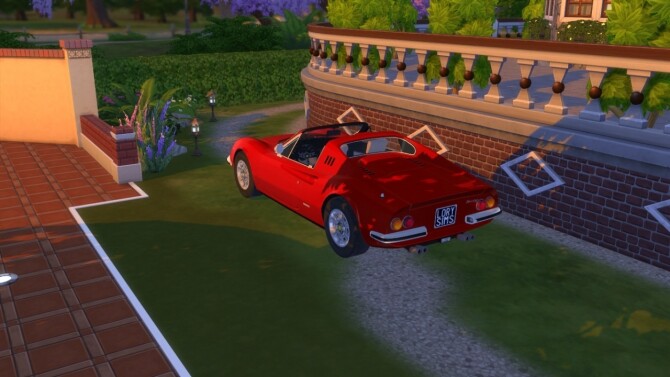 Sims 4 Dino 246 GT at LorySims