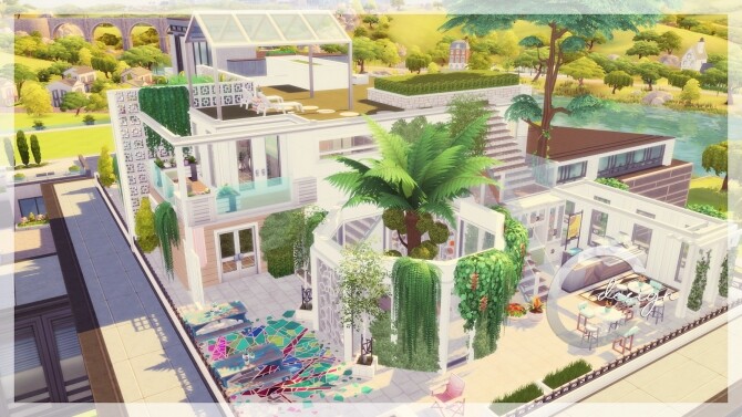 Sims 4 Eco Uni Apartments at Cross Design