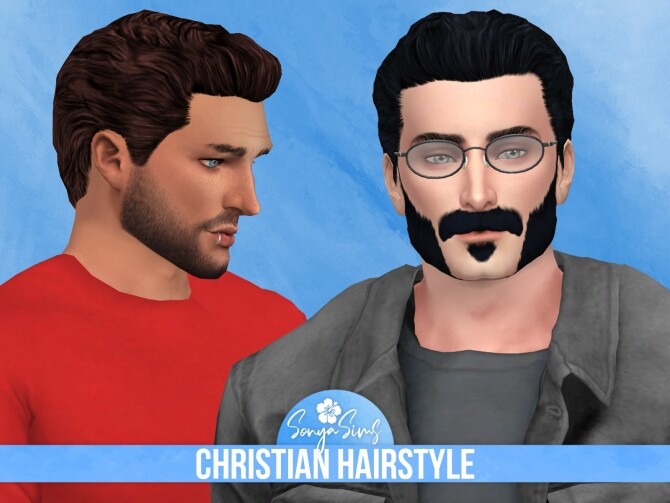 Sims 4 Christian Hairstyle for males at Sonya Sims