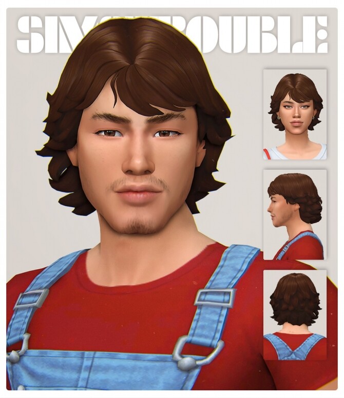 Sims 4 SAMMY hair at SimsTrouble