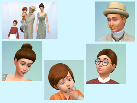 Skredder Amundsen family at KyriaT’s Sims 4 World