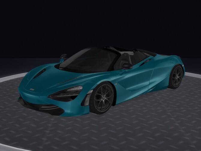 Sims 4 2019 McLaren 720S Spyder at Tyler Winston Cars
