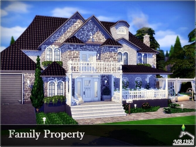 Sims 4 Family Property No CC by nobody1392 at TSR