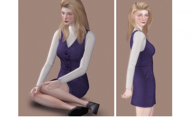 Sims 4 Model Poses 02 at Lutessa