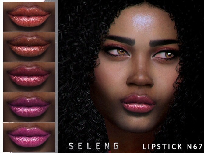 Sims 4 Lipstick N67 by Seleng at TSR