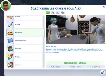Bakery Career (Neia’s Careers) by sorG at Mod The Sims