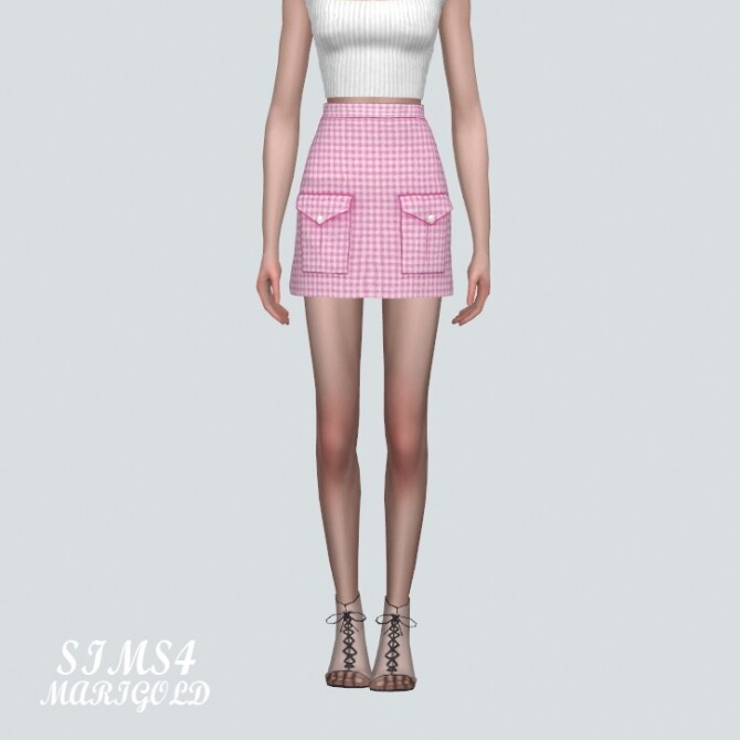 Sims 4 2 Pocket Mini Skirt at Marigold