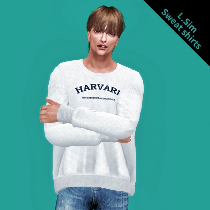 Sims 4 Male sweatshirts at L.Sim