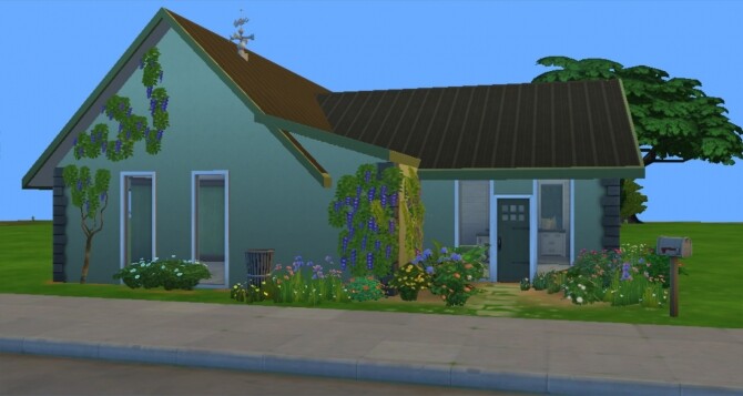 Sims 4 Gardeners Paradise house by jessiuss at Mod The Sims