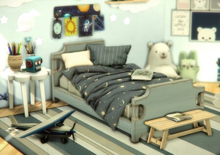 Sue Toddler’s Bedding Set at Sims4Nicole