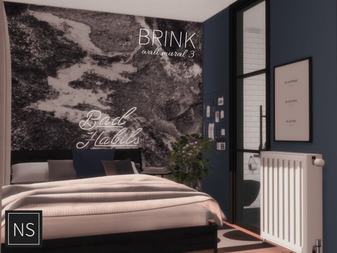 Sims 4 Brink Wall Murals by networksims at TSR