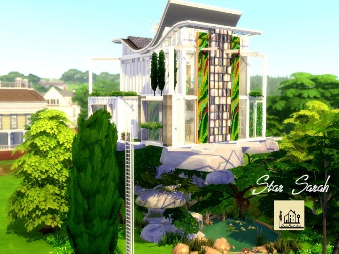 Sims 4 Star sarah house by GenkaiHaretsu at TSR