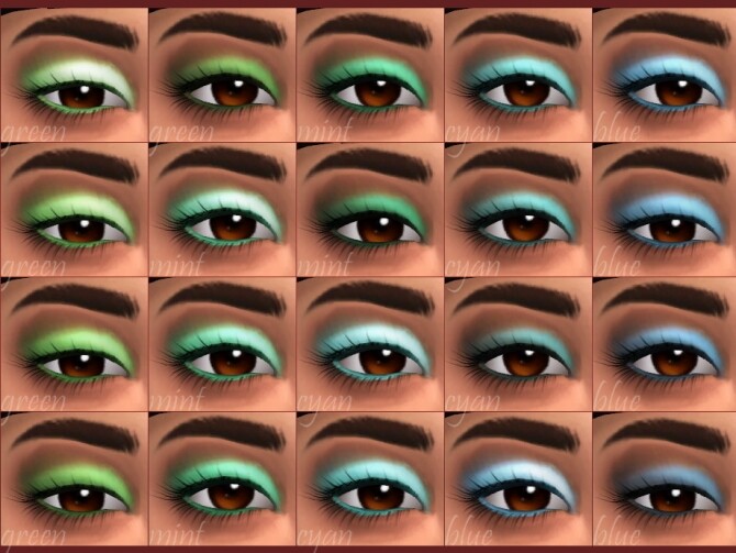 Sims 4 CAM eyeshadow by PatoTFP at Mod The Sims