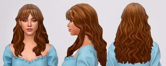 Sims 4 VIOLA hair at SimsTrouble