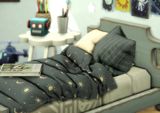 Sims 4 Sue Toddler’s Bedding Set at Sims4Nicole