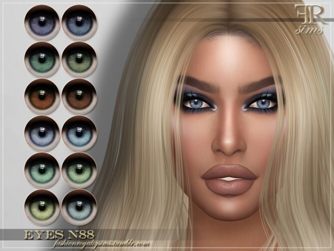 Sims 4 FRS Eyes N88 by FashionRoyaltySims at TSR