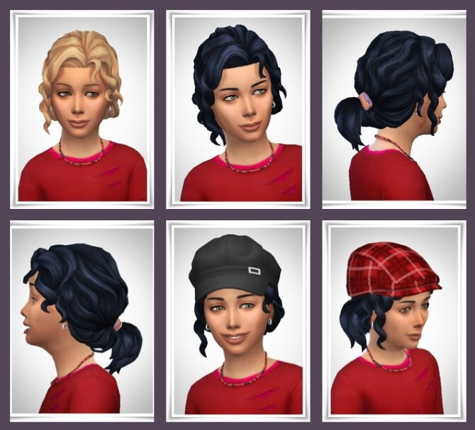Sims 4 Moni Kids Hair at Birksches Sims Blog