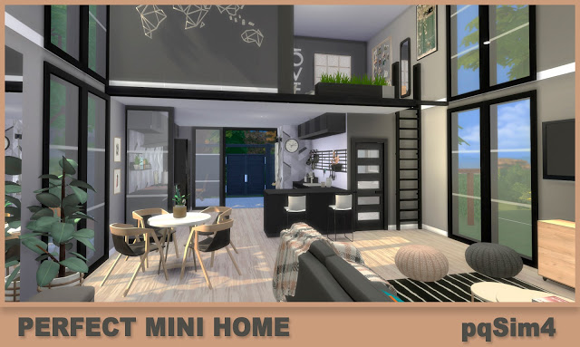 Sims 4 Perfect Mini Home at pqSims4