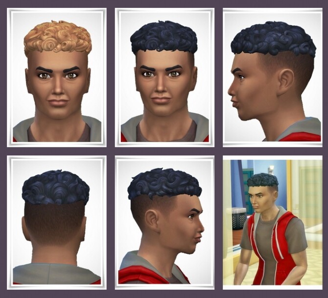 Sims 4 Dillon Shaved Hair Males at Birksches Sims Blog