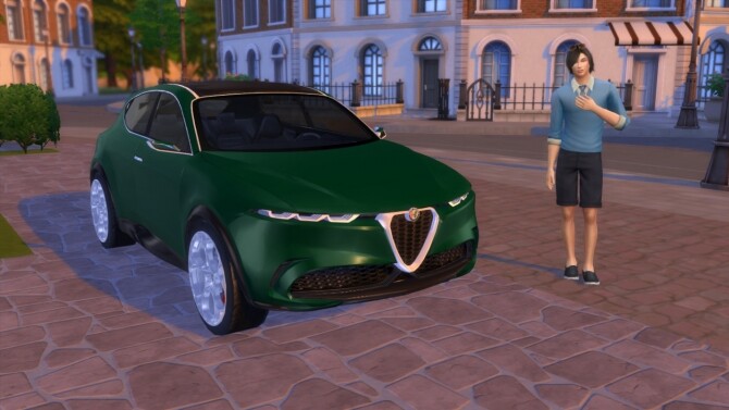 Sims 4 Alfa Romeo Tonale Concept at LorySims