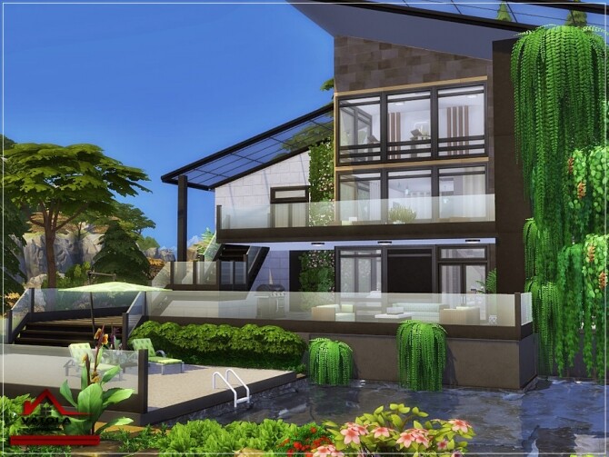Sims 4 Vaiola house by marychabb at TSR