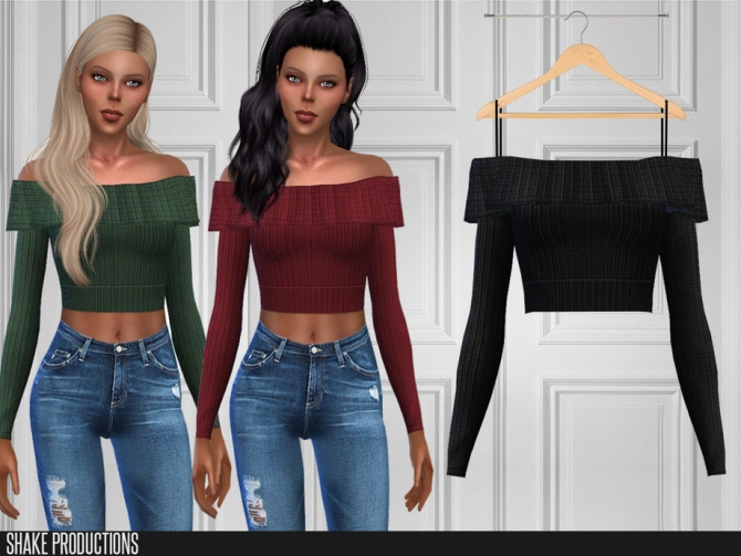 460 Top by ShakeProductions at TSR » Sims 4 Updates