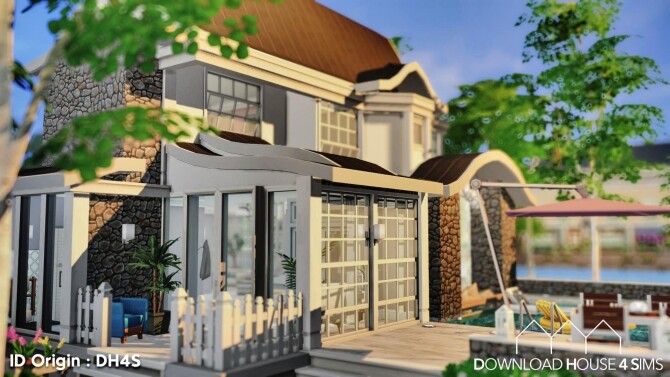 Sims 4 Family Cottage House at DH4S