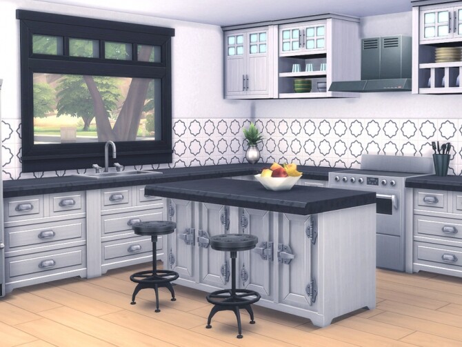Sims 4 New American Home by Summerr Plays at TSR