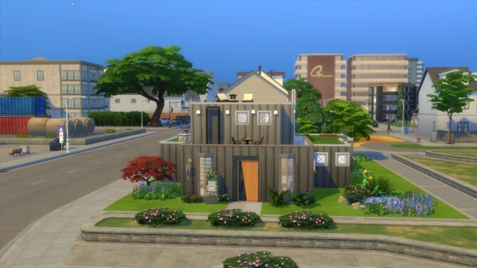 Sims 4 Conifer Station Home and Workshop by alilona at Mod The Sims
