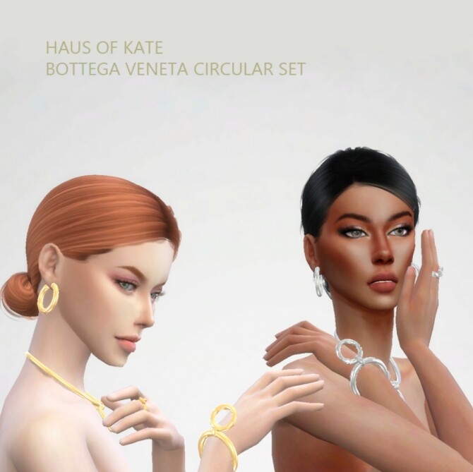 Sims 4 Circular Set at Haus of Kate