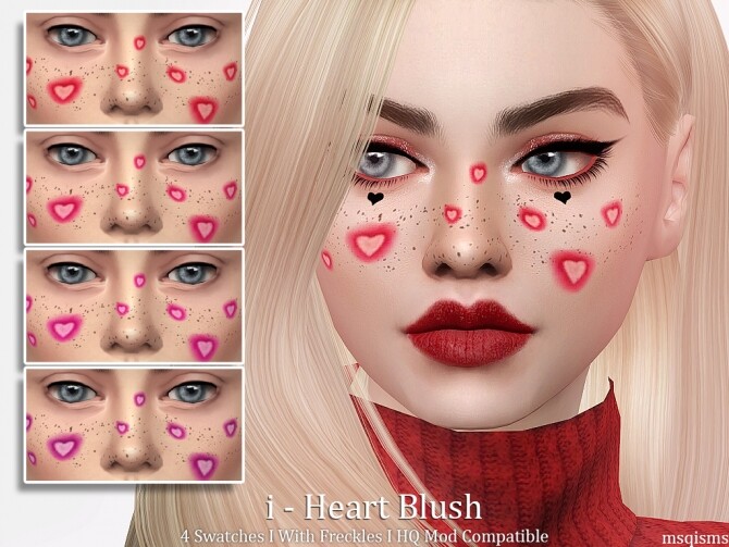 Sims 4 i Heart Blush at MSQ Sims