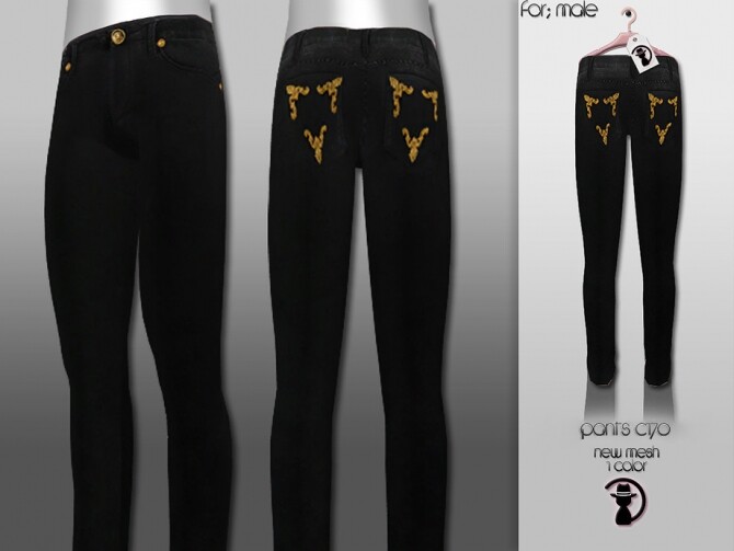 Sims 4 Pants C170 by turksimmer at TSR