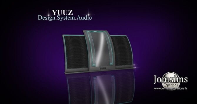 Sims 4 YUUZ HI FI Audio System at Jomsims Creations