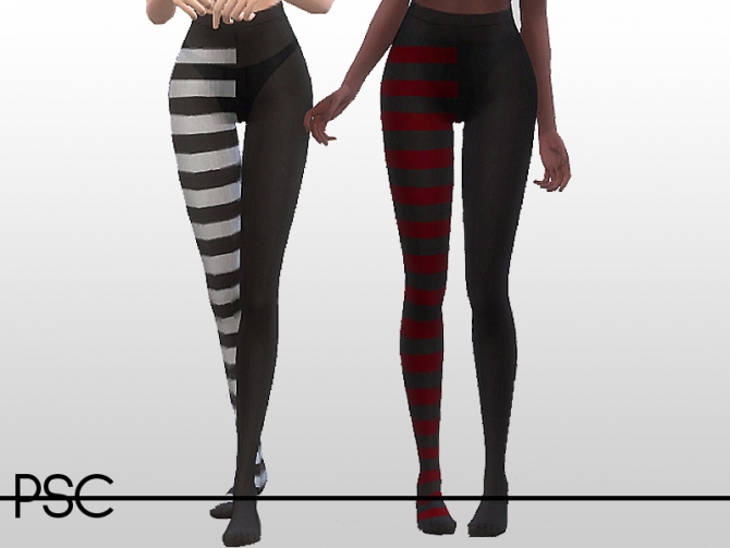 Sims 4 Striped Tights