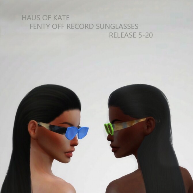 Sims 4 Off Record Sunglasses at Haus of Kate