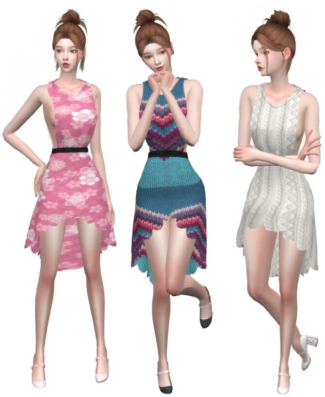 Sims 4 Cool summer dress at Simjigi
