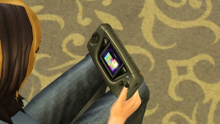 Usable SEGA Game Gear console by LightningBolt at Mod The Sims